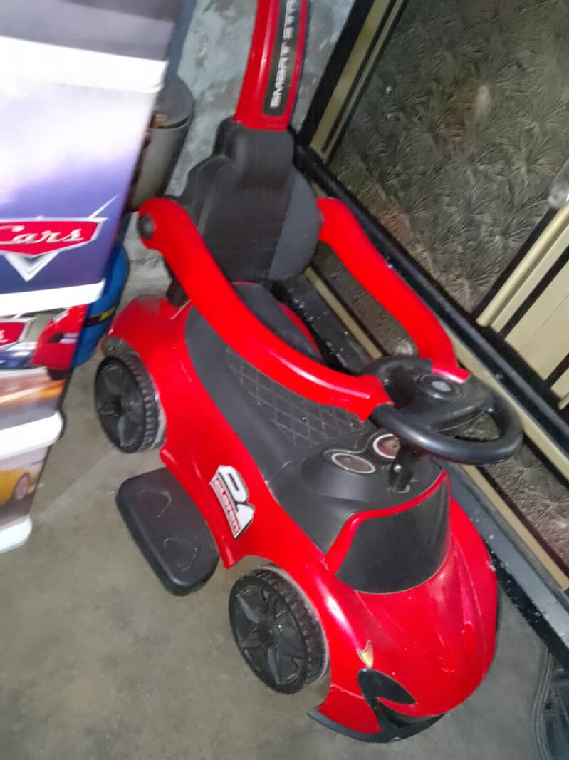 Kids car with handle 2