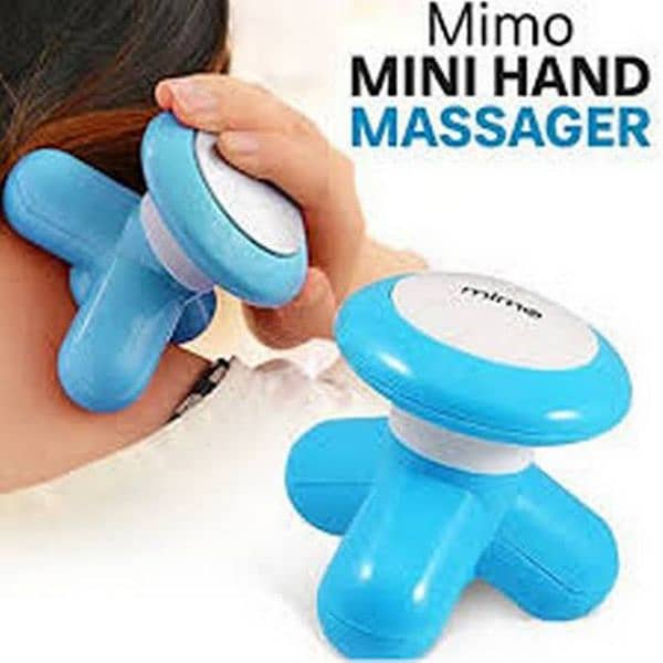 Mini USB Vibration Full Head And Body Massager For Pain Relief 0