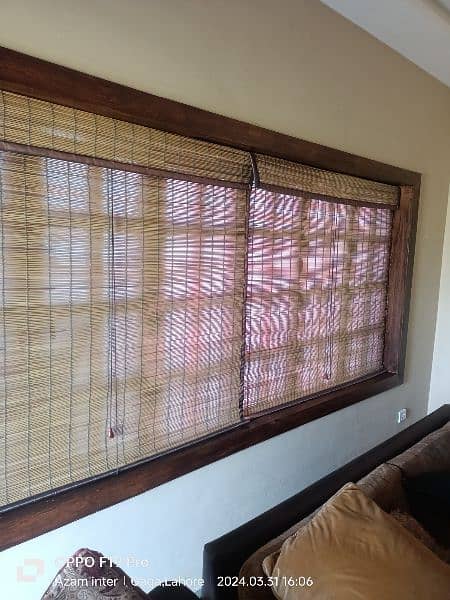 bamboo kana chikh blinds out door kana chikh heatproof water proof 18