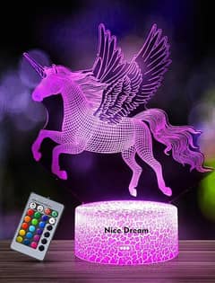 NICE DREAM 3D DECORATION LAMP 16 COLORS