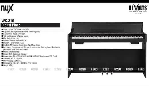 Yamaha & Nux Keyboards & Pianos at Best Prices at Hi Volts 4