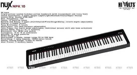 Yamaha & Nux Keyboards & Pianos at Best Prices at Hi Volts 5