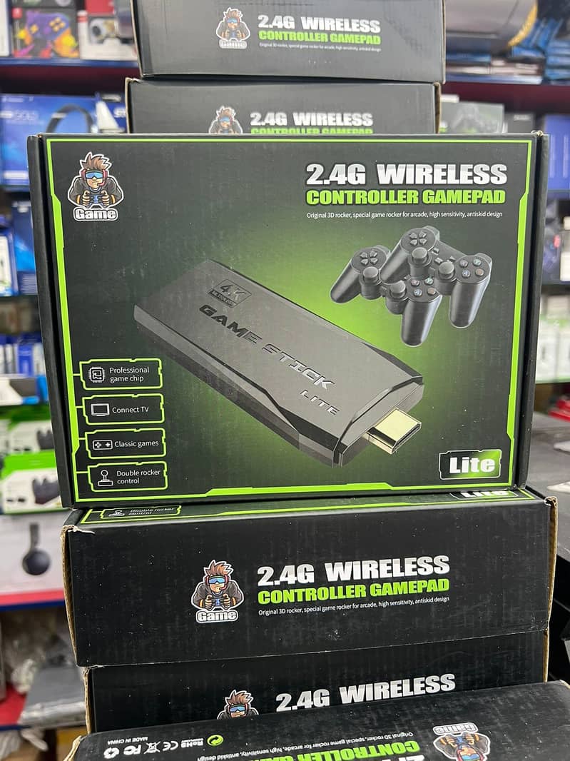 2.4G Wireless Gamepad USB Gaming Stick Lite - 10000+ Games 0