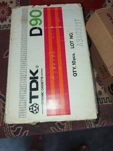 TDK Audio Blanks Cassette  Made in Japan  C90 C60 4