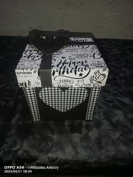 Birthday Gift Box Chocolate Gift Box |Eidi Envelope Khazinah Artistry 0