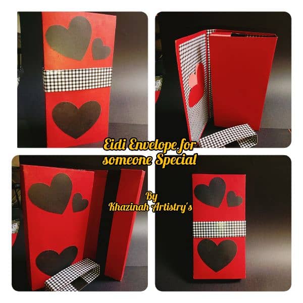 Birthday Gift Box Chocolate Gift Box |Eidi Envelope Khazinah Artistry 4