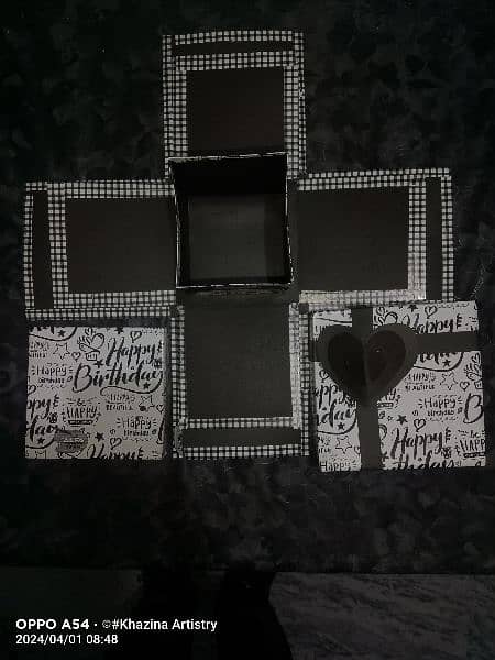 Birthday Gift Box Chocolate Gift Box |Eidi Envelope Khazinah Artistry 5