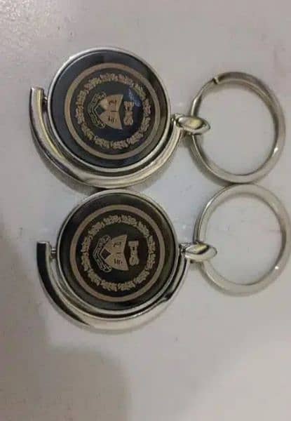 metal keychains promotional giveaway logo or name 2