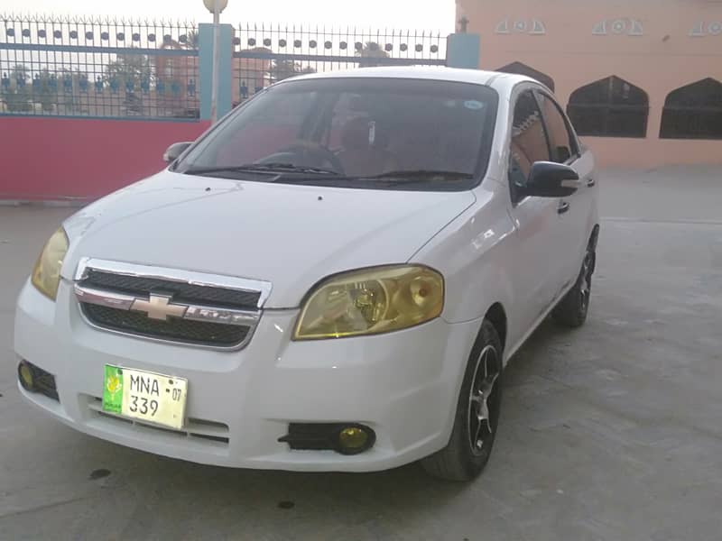 Chevrolet Aveo 1.5 model 2007 imported 2