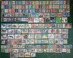 875+ Unique Used International Stamps 0