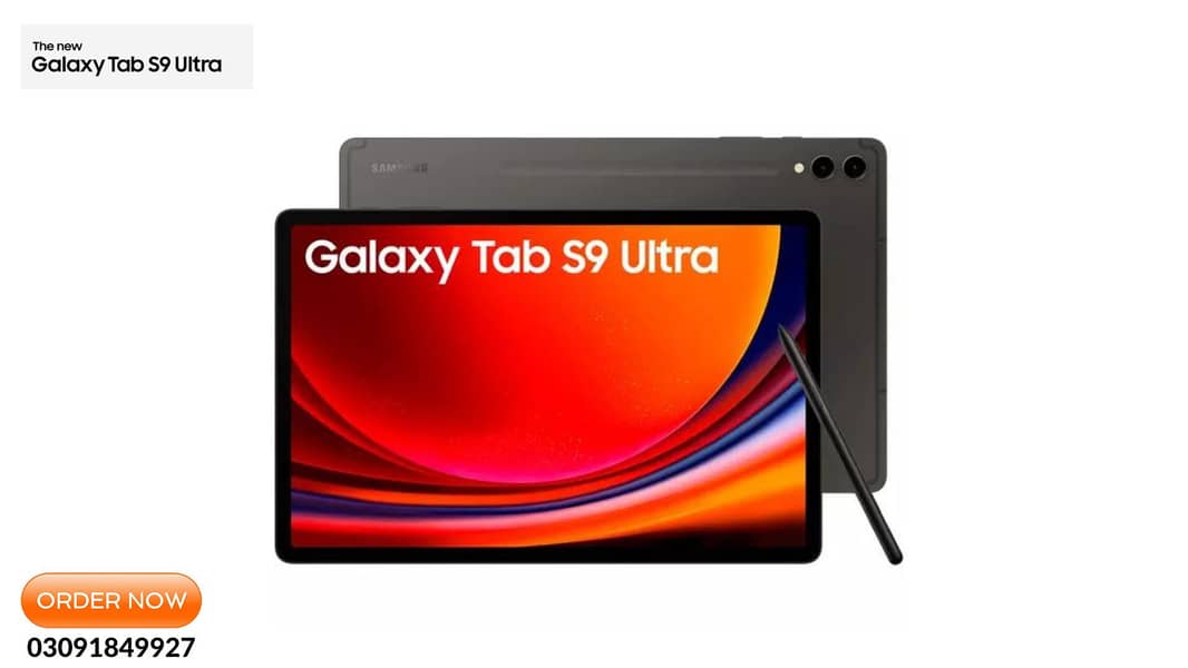 Samsung Galaxy Tab S9 Ultra 12GB 256GB WiFi Tablet SM-X910 with S-Pen 7