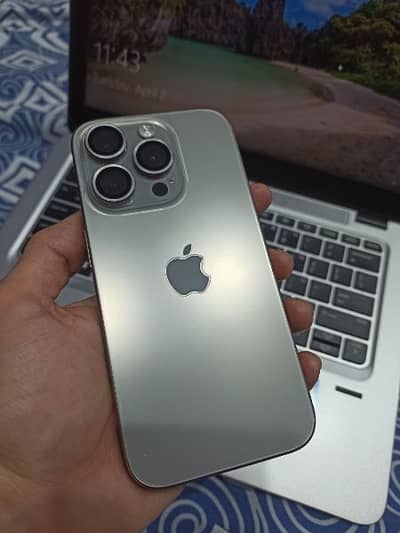 iPhone 15 pro 256gb JV (Natural Titanium)