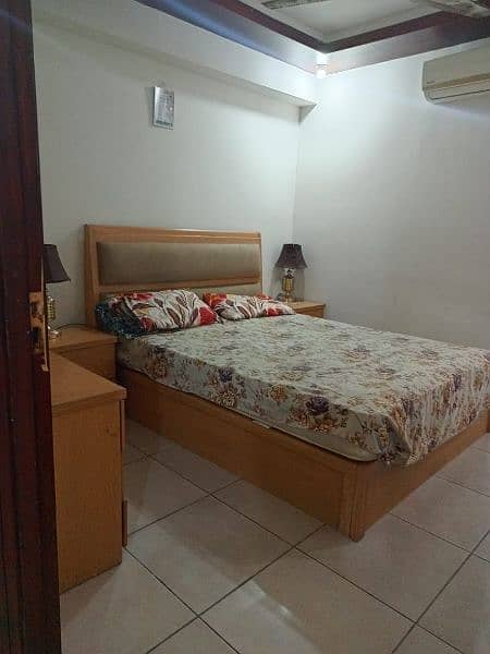 two bed apartment fully furnished urgent sale 6