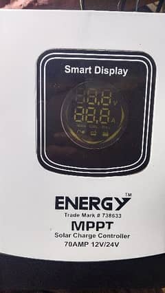 MPPT charge controller 70 ampere hybrid