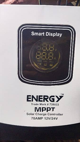 Energy MPPT charge controller 70 ampere non-hybrid 1