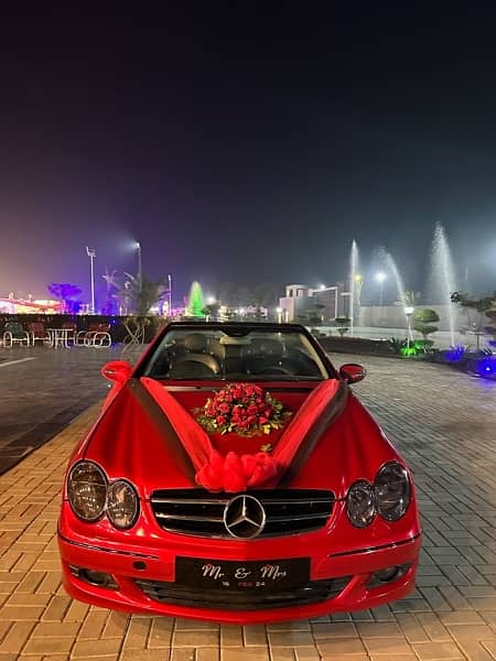 RENT A Mercedes CLK Convertible 1