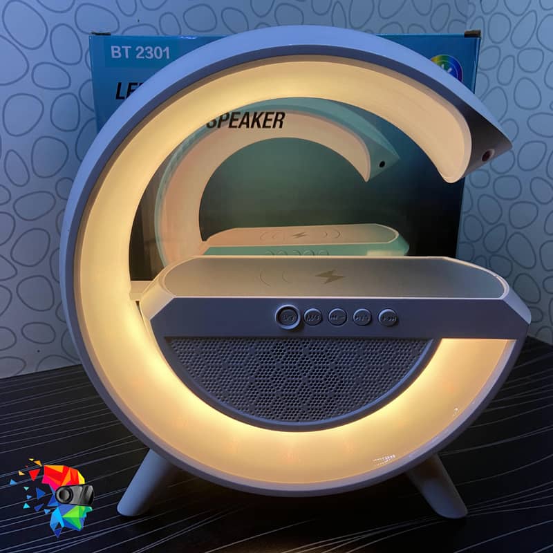 LED Wireless Charging Speaker (BT 2301) 0