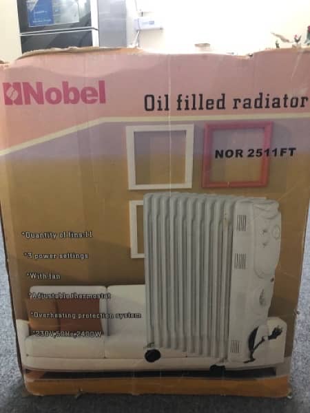 For Sale: Dubai Imported Nobel Oil Filled Radiator - NOR2511FT 4