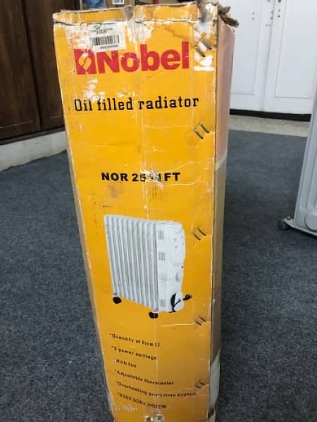 For Sale: Dubai Imported Nobel Oil Filled Radiator - NOR2511FT 5
