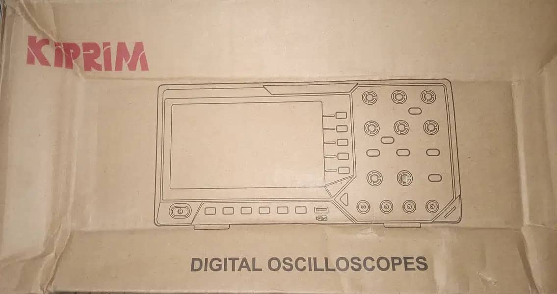 Kiprim Digital Oscilloscope with 2 Channels 7-Inch 2