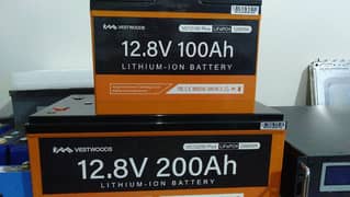 lithium ion battery 12 volt 100 &200Ah
