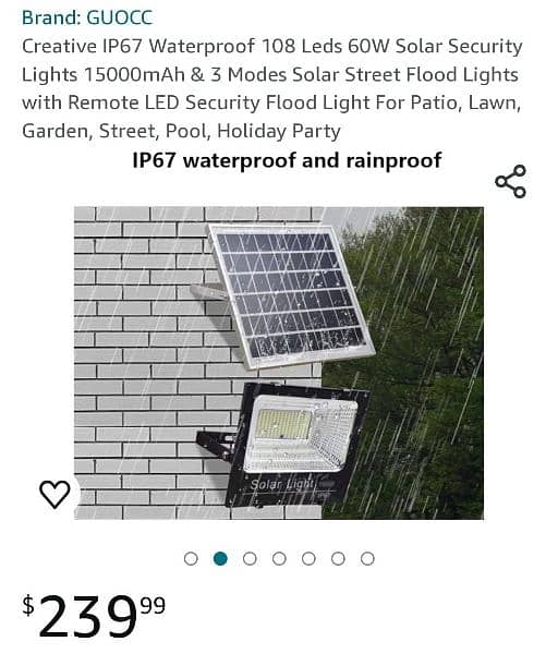 #UniTech  #SolarPanelLight #streetlight #waterproof #solar #ip67 #farm 3
