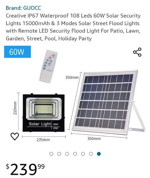 #UniTech  #SolarPanelLight #streetlight #waterproof #solar #ip67 #farm 4