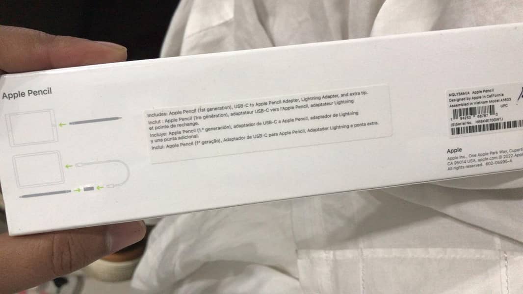 Apple Pencil (1st generation) Type C with USB-C to Pencil Adapter 1