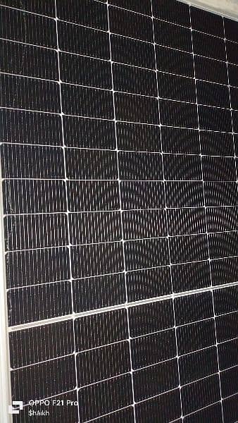 JA 580 watts bifacial N Type Solar Panel / Solar Panel / Solar System 3