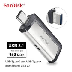type-C to USB 256 Original Scandisk