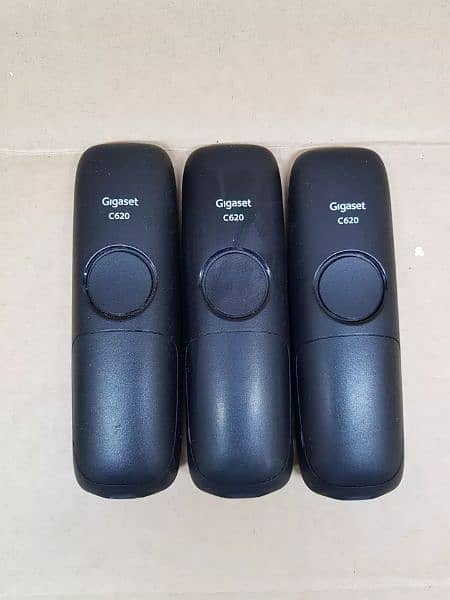 Siemens Gigaset trio color display cordless phone with intercom answer 4