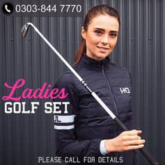 Ladies Golf Set, Women's Kit, sticks, Bag, Clubs