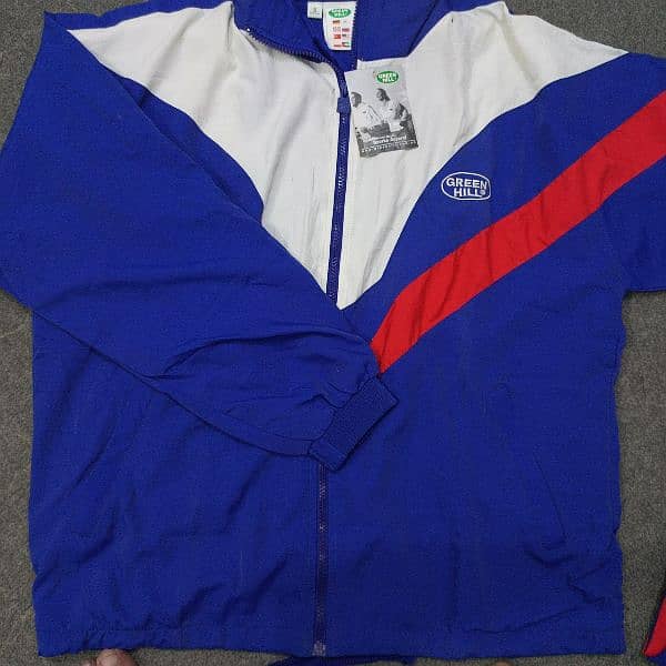 Green Hill Polyester Tracksuit for Jogging, Boxing, Judo 1