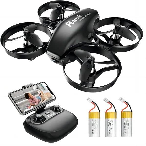 Potensic A20W Drone for Kids, Mini Drone with Camera 720P HD 0