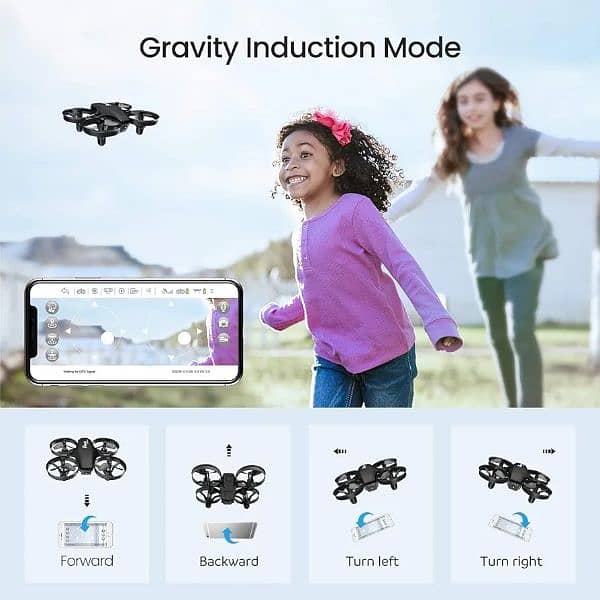 Potensic A20W Drone for Kids, Mini Drone with Camera 720P HD 3