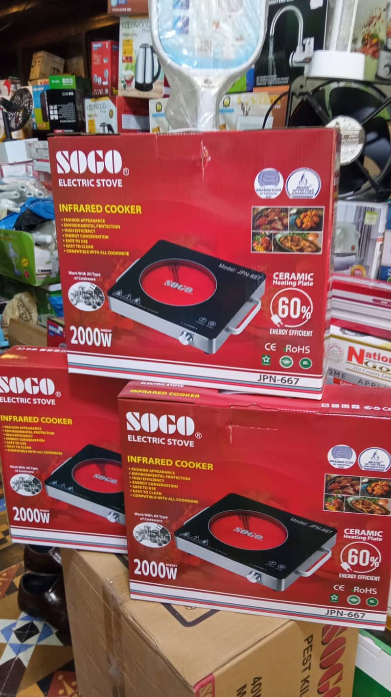 SOGO Electric Stove JPN 666 Infrared Cooker | Hot Plate 3