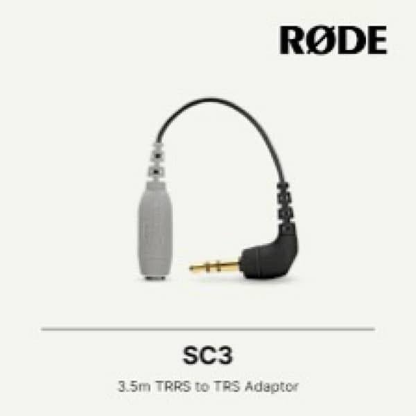 Rode Lav+ Microphone with TRS Connector 1