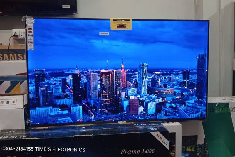 Led tv New 55 inch android smart led tv new model 2024 4