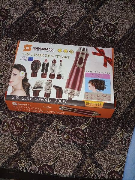 Nmber 1 Brand 7 in 1 hair beauty set 100% professional 4