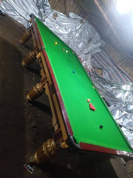 Snooker table 6/12 all ok urgent sale 0
