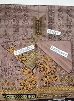 •  Fabric: Taveera Lawn
•  Pattern: Printed
•