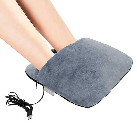 Foot Massage, Foot Heater, Feet Warmers Electric Vibration Massaging 0