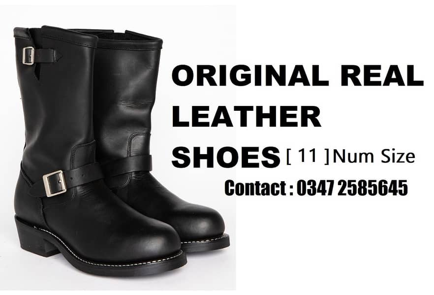 Leather Long Shoes 0347 2018117 1