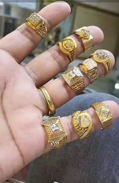 Gold Mens Ring