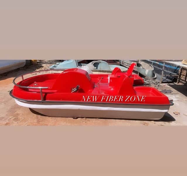 fiberglass new design paddle boat 1