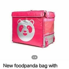 Food Panda Delivery Bags