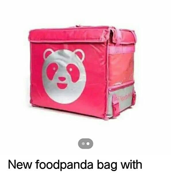 Food Panda Delivery Bags 0