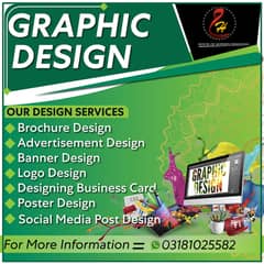 Graphic Designing Services [Best Work with Normal Price] REMOTLY WORK.