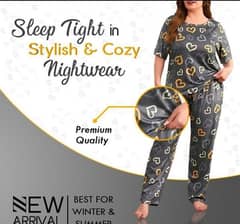 night suit for women 2 piece