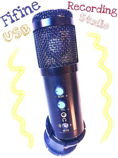 Microphone - UAE - Fifine Recording Studio-Twitch/Youtube Streaming 1